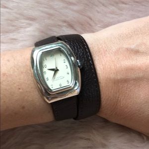 Silpada double wrap watch